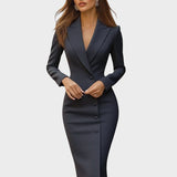 Yasmina™ - Vestido midi entallado y elegante