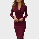 Yasmina™ - Vestido midi entallado y elegante