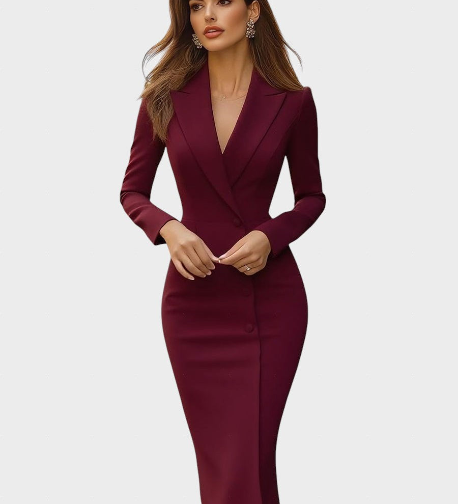 Yasmina™ - Vestido midi entallado y elegante