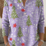 Edith Jersey de Navidad con Botones