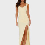 Marijka™ - Vestido elegante y eterno con abertura