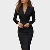 Yasmina™ - Vestido midi entallado y elegante