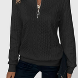 Zoey Jersey de Punto con Cremallera Suave