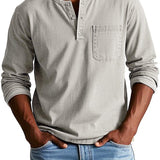 Frederico™ | Camiseta Henley Vintage