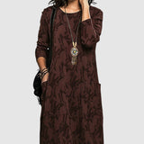 Iarislava™ - Vestido elegante con motivo floral