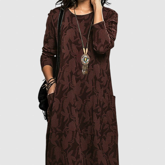 Iarislava™ - Vestido elegante con motivo floral