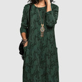 Iarislava™ - Vestido elegante con motivo floral