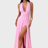 Iskra™ - Vestido sexy con escote en V