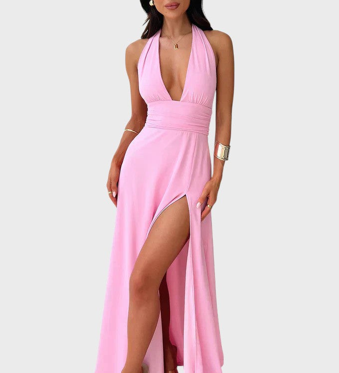 Iskra™ - Vestido sexy con escote en V