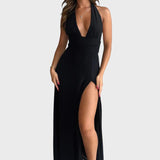 Iskra™ - Vestido sexy con escote en V