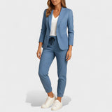 Felisa - Conjunto Elegante con Chaqueta y Pantalones