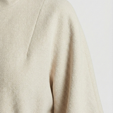 Milagros - Poncho Elegante para Mujer con Cinturón y Corte Estilizador