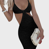 Iliyana™ - Vestido midi de punto