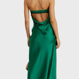 Ivomira™ - Vestido largo de satén