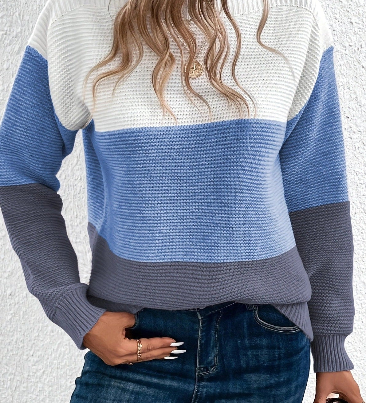 Soria Jersey de Mezcla de Lana con Toque Suave