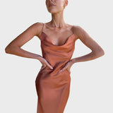 Marfa™ - Vestido largo de satén