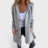 Maribel - Abrigo Urbano con Capucha