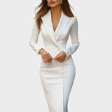 Yasmina™ - Vestido midi entallado y elegante