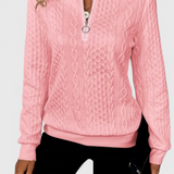 Zoey Jersey de Punto con Cremallera Suave