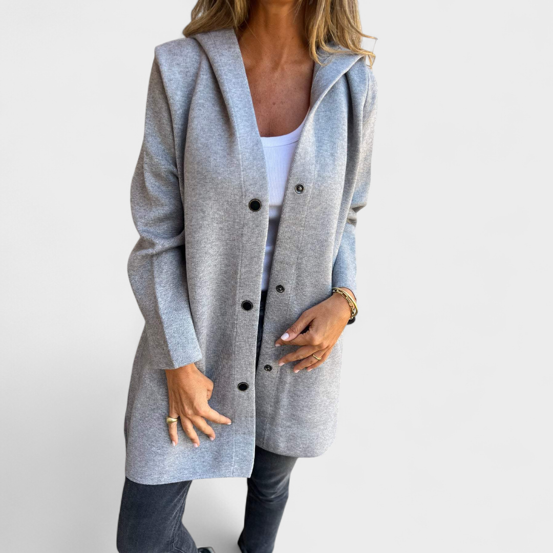 Maribel - Abrigo Urbano con Capucha