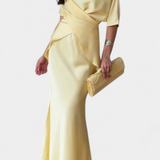 Veleda Conjunto de Top con Tiras Cruzadas y Falda Fluida