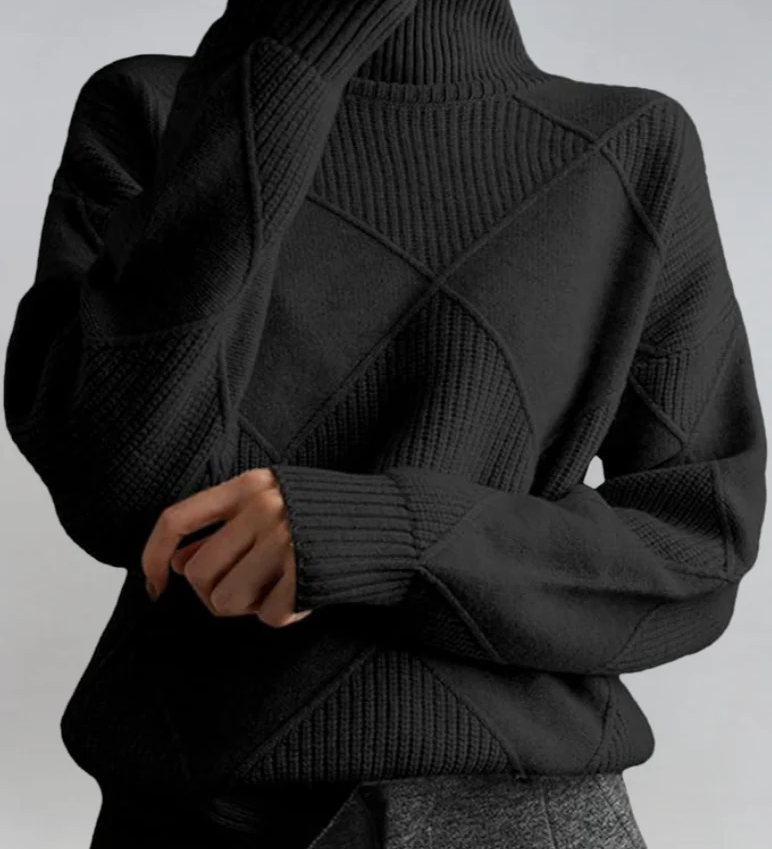 Lauren Suéter de Cuello Alto