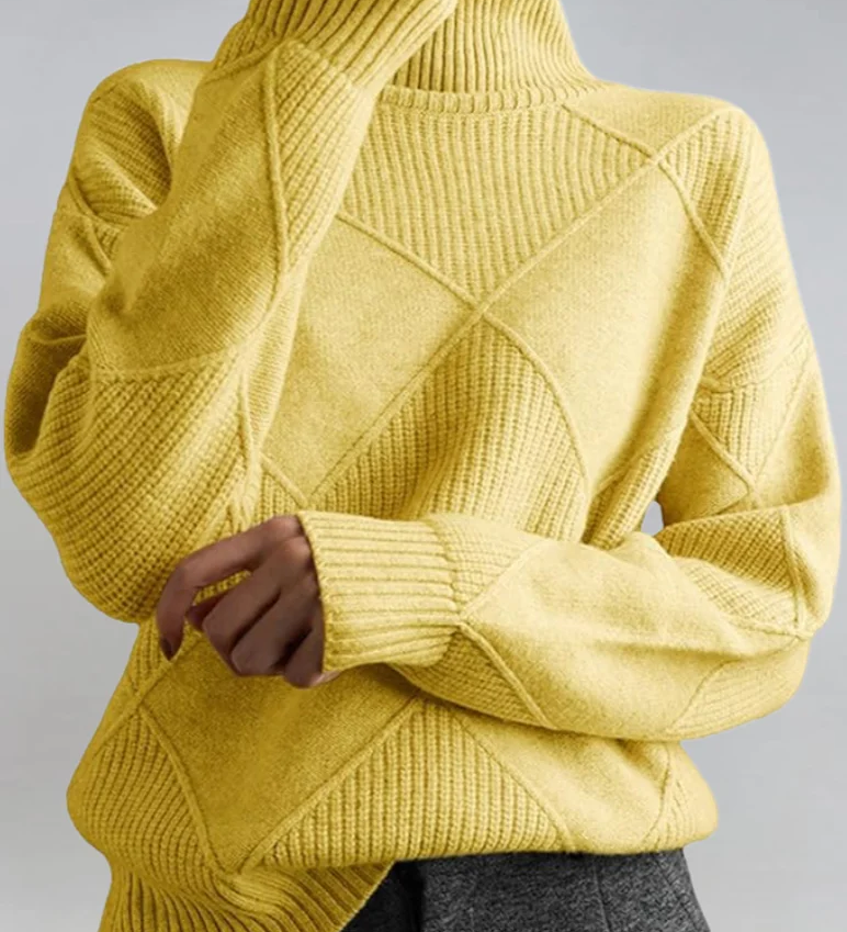 Lauren Suéter de Cuello Alto