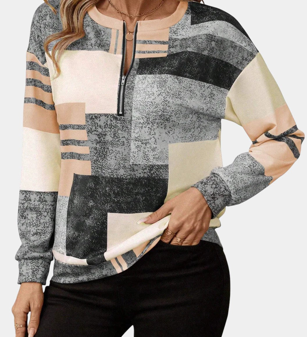 Mira Top Chic Estilo Vintage