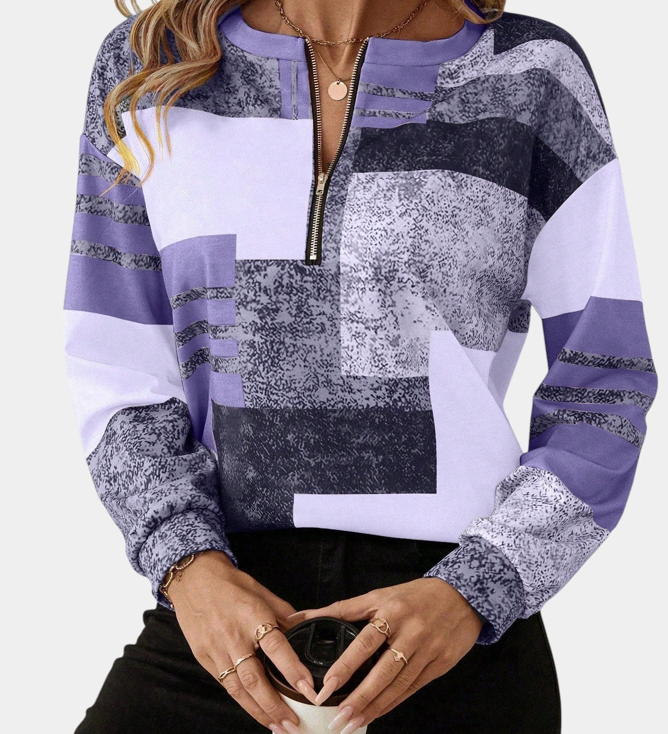 Mira Top Chic Estilo Vintage