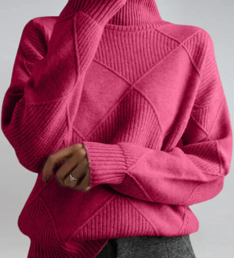 Lauren Suéter de Cuello Alto