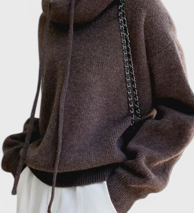 Gloria Jersey de Mezcla de Lana